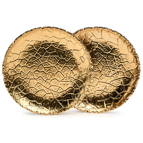 Набор тарелок закусочных Lefard CHARM 2 шт. 19*2,5 см (золото) 779-351