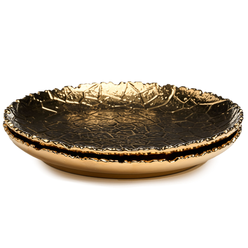 Набор тарелок закусочных Lefard CHARM 2 шт. 19*2,5 см (золото) 779-351