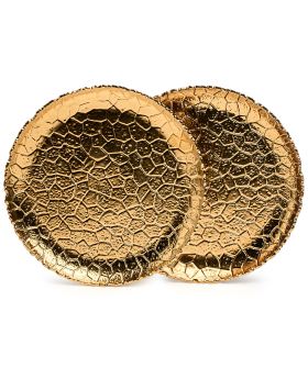 Lefard Набор тарелок обеденных CHARM 2 шт. 26*2,5 см (золото) 779-353