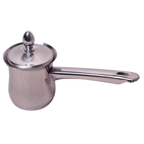 Турка для кофе 440 мл. из нержавеющей стали с крышкой Kamille КМ-4364