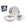 Набор посуды д/завтрака 3 пр. Lavenir Чайные розы 3PCB YF20032
