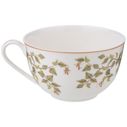 Lefard Чайная пара БЕРЕЗКИ 300 мл, дерев. блюдце 85-2018