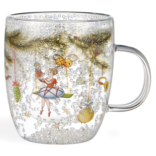 Кружка Lefard с двойными стенками ЩЕЛКУНЧИК 410 мл. 887-485