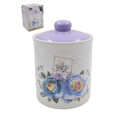Lavenir Сахарница Сиреневый букет 500 мл, 9,5 см HC220-P85