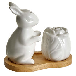 ALPENKOK Набор для специй на бамбуковой подставке AK5-0030