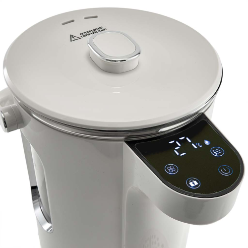 Чайник-термос электрический 1600 Вт, 3 л, 13 режимов DELTA LUX DE-1701 белый