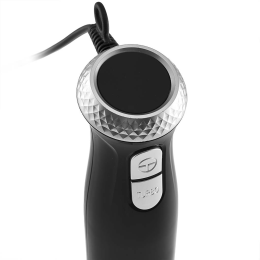 DELTA Блендер погружной 1000 Вт DL-7064B с измельчителем, венчиком, стаканом, черный