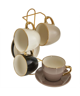 ROSARIO Чайный набор 8 предметов 240 мл Modern Ф11-059К/8