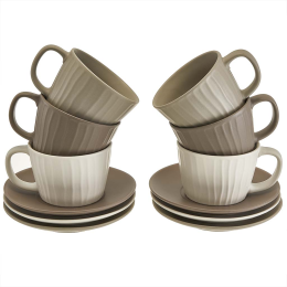 ROSARIO Набор чайный 12 предметов Granite Ф11-062P/6