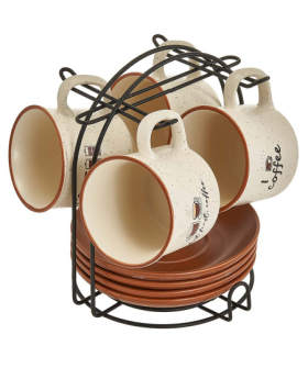 ROSARIO Кофейный набор 8 пр. 180 мл Coffee mix Ф11-063К/8 