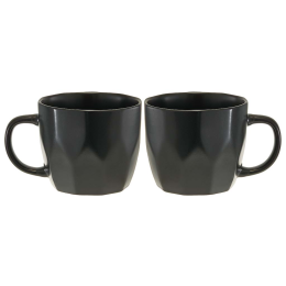 ROSARIO Набор кружек 2 предмета 400 мл Balance Ф11-076L/2 черный