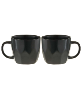 ROSARIO Набор кружек 2 предмета 400 мл Balance Ф11-076L/2 черный
