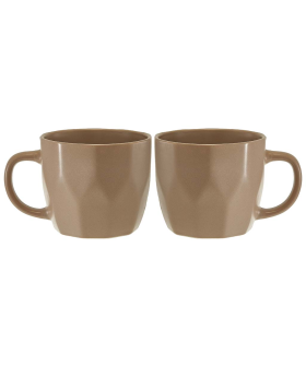 ROSARIO Набор кружек 2 предмета 400 мл Balance Ф11-077L/2 бежевый