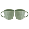Набор кружек 2 предмета (400 мл) Balance Ф11-081L/2 в цветной коробке, светло-зеленый