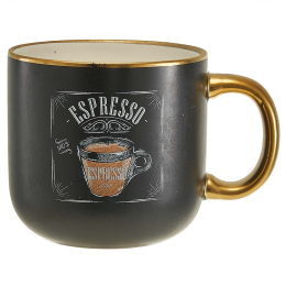 ROSARIO Кружка 430 мл Espresso Ф11-090L1 черный