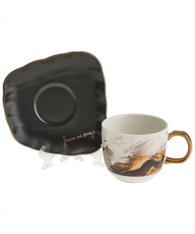 BEATRIX Чайный набор 4 предмета Black Onix МБ012P/2