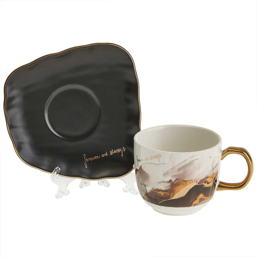 Чайный набор 4 предмета МБ012P/2 Black Onix в подарочной коробке