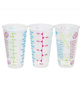 МИЛИХ Стакан 0,6л МЕРНЫЙ ДЕКО 02087
