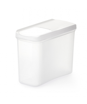 АЛЬТЕРНАТИВА Ёмкость для сыпучих продуктов 1,5 л. ЛАЙН М9003 БЕЛЫЙ