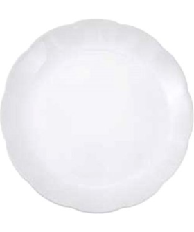 Royal Garden Тарелка обеденная Flower White M 26,5см. RG001GL