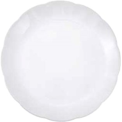 Тарелка обеденная Royal Garden Flower White M 26,5см. RG001GL