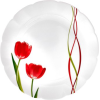 Тарелка десертная Royal Garden Modern Poppy M 19,5см. RG008GL