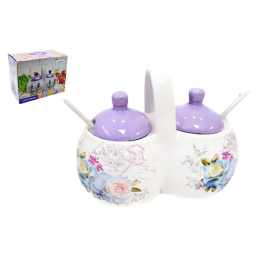 Lavenir Набор для специй Сиреневый букет 270/270 мл, HC230-P85