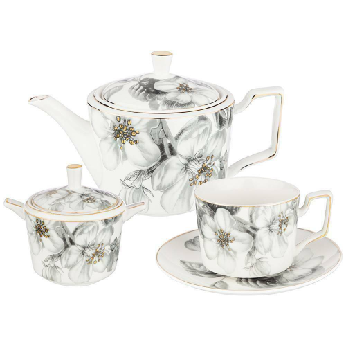 Чайный сервиз Lefard РАЙСКИЕ ЯБЛОЧКИ на 6 пер. 14 пр. 275-1143