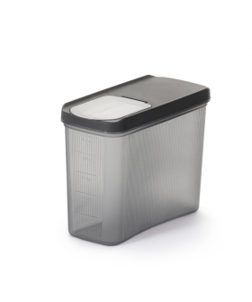 АЛЬТЕРНАТИВА Ёмкость для сыпучих продуктов 1,5 л. ЛАЙН М9004 ГРАФИТОВЫЙ