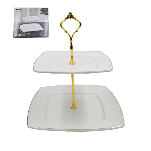 Ваза для фруктов 2-х ярусная Lavenir Престиж 690-791