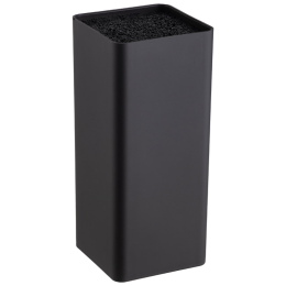 MALLONY Подставка для ножей FANTASIA, 10*10*22,5 см, черный 310905-SK