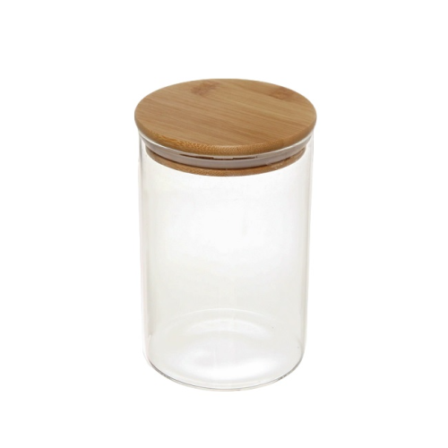 Банка RA-6270 с крышкой стеклянная для хранения 6.5х8 см