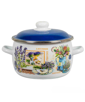 Appetite Кастрюля эмал сфер Горная лаванда 2,0л мет/об 6RС161М Appetite Кастрюля эмал сфер Горная лаванда 2,0л мет/об 6RС161М