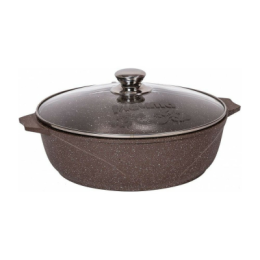 МЕЧТА Жаровня 6 л АП Гранит brown 36806