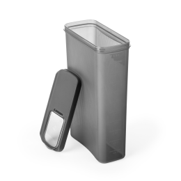 АЛЬТЕРНАТИВА Ёмкость для сыпучих продуктов 3 л. ЛАЙН М9008 ГРАФИТОВЫЙ