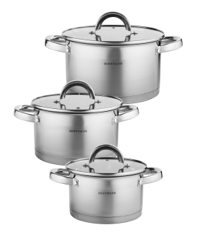 HOFFMANN Набор кастрюль 6пр. НМ 5908