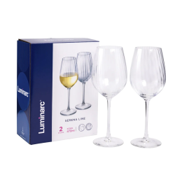 LUMINARC Набор бокалов для вина SERENA LINE 2шт 470мл X2269