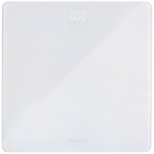 Весы напольные электронные Energy EN-421 (стеклянная поверхность, 180 кг, цвет белый) 110018-SK