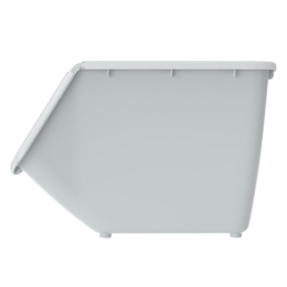 Альт-пласт Контейнер универсальный с откидной крышкой 10,5л (337×238×217мм) (серый) АП 771