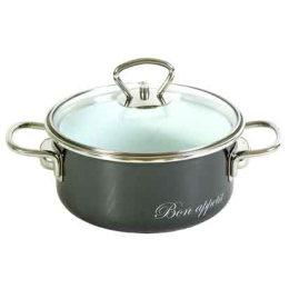 Vitross Кастрюля 2,0л цилиндр Bon Appetit мокрый асфальт 8SD165S
