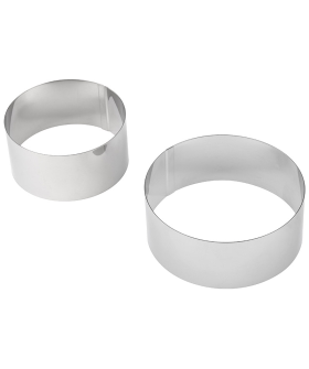 MALLONY Набор форм для выпечки TORTA, 2 шт, круг 108351-SK MALLONY Набор форм для выпечки TORTA, 2 шт, круг 108351-SK