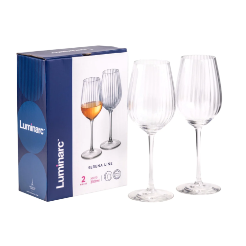 Набор бокалов для вина Luminarc SERENA LINE 2шт 350мл X2270