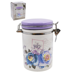 Lavenir Банка с зажимом Сиреневый букет 650 мл, HC800-P85