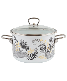 Appetite Кастрюля эмал цил Botany 2,0л 1SD165S