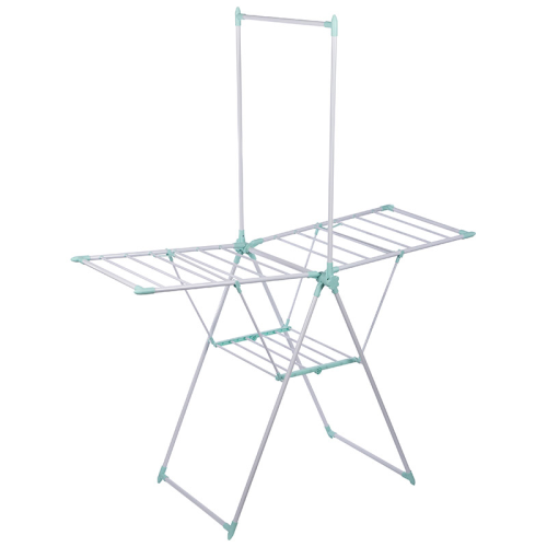 Сушилка для белья напольная двухуровневая CD-05, со штангой, 158,5*70*195 см 109605-SK