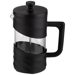 MALLONY Френч-пресс La Caffetteria, объём: 600 мл, в пластиковом корпусе, цвет: чёрный 108408-SK