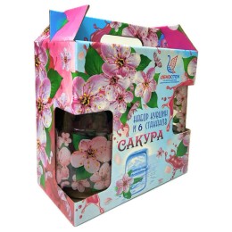 ДЕКОСТЕК Набор для воды 7 предметов (Сакура) 1607/6-Д