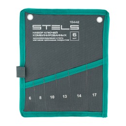 Stels Набор ключей комбинированных 6-17 мм, 15442