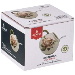 Lefard Солонка С Ложкой 170 Мл. 58-1982