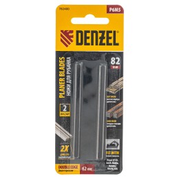 Denzel Ножи для эл. рубанка, Р6М5, 82мм, 2шт 782400